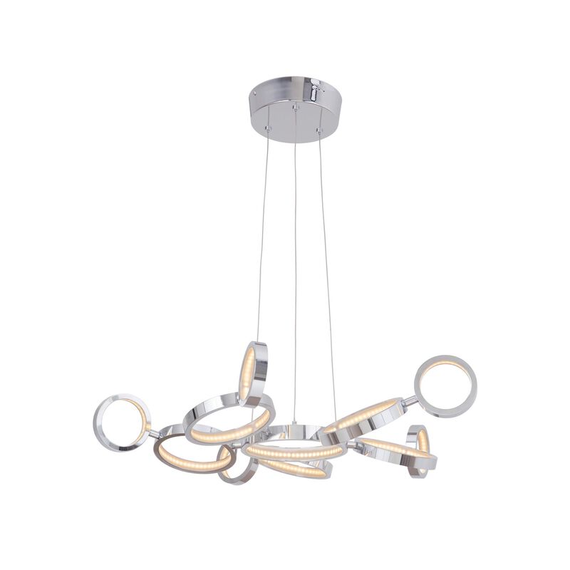 Mira 27 Inch 11 Light LED Chandelier by Craftmade